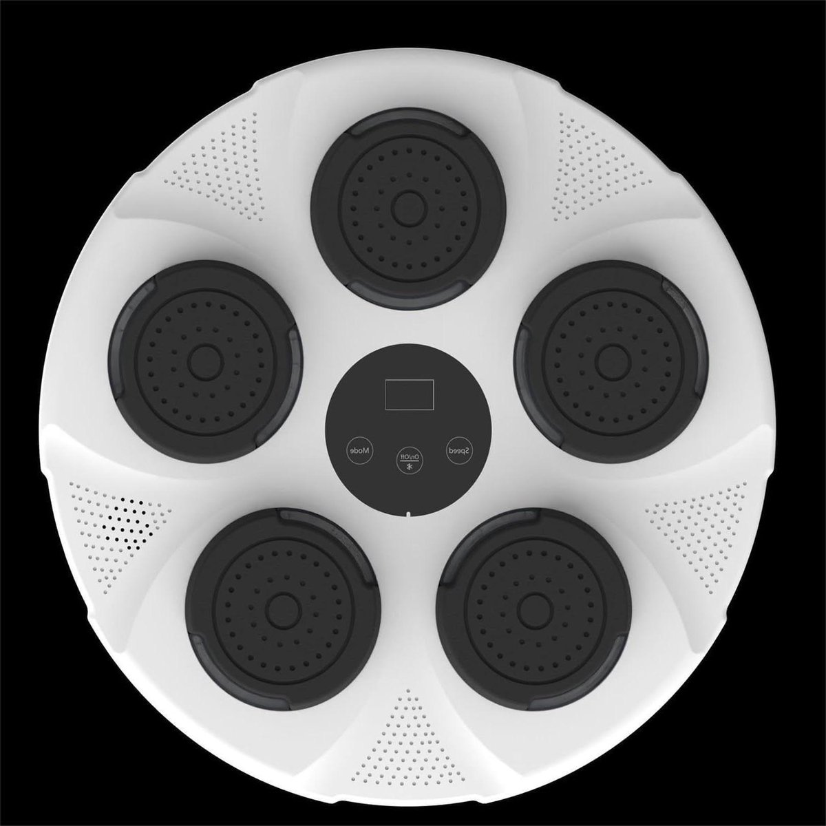 Muziek Boksmachine - Smart Focus Pad - Reactie Training - Flash Hitting Point - 43 cm - Wit