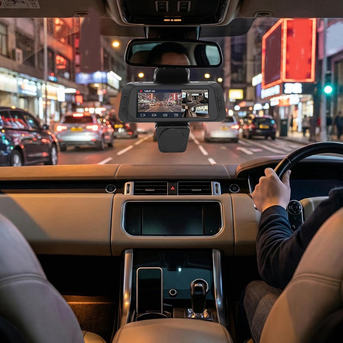 Dashcam 3 Kanaals - Auto Camera - Veilig Rijden - 360 Graden Zicht - 3.16 Inch Scherm - Zwart – foto 6