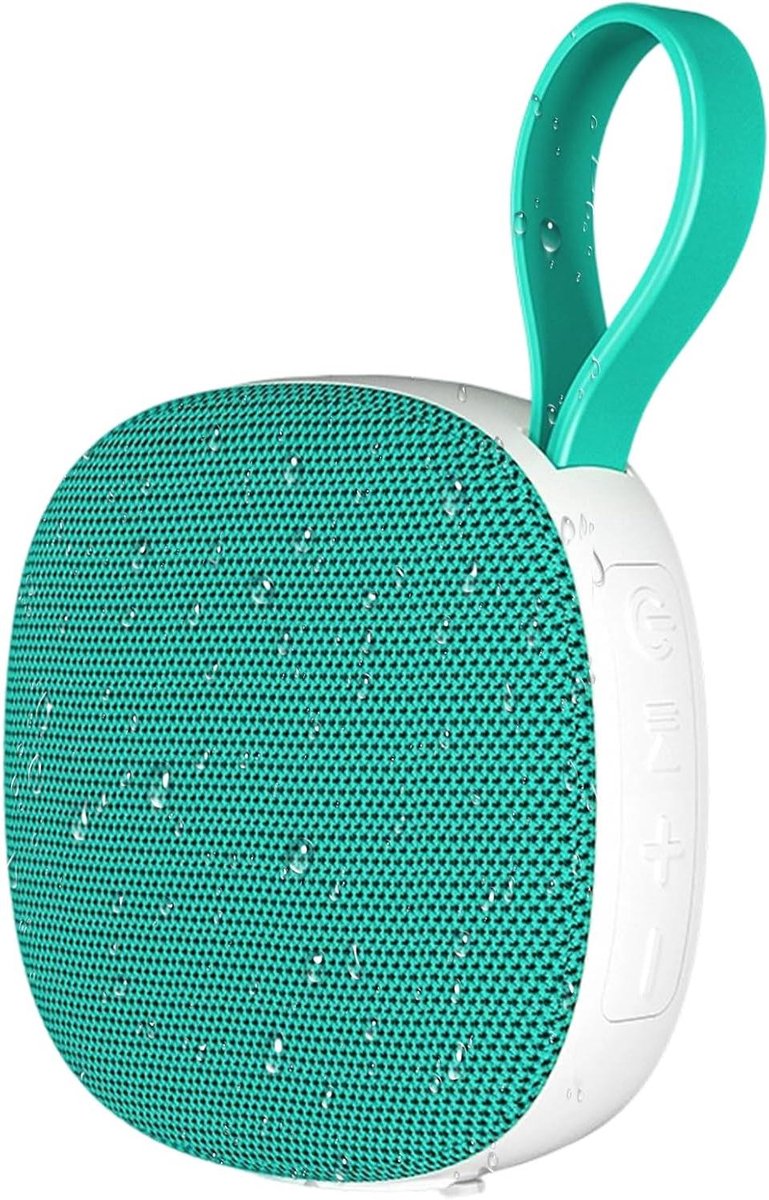 Draagbare Luidspreker - Reis Geluid - Muziek Overal - Magnetische Bevestiging - 12.8 cm - Groen