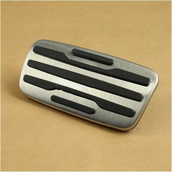 Auto Pedaal Covers - Voetrem Gaspedaal - Verbeter Rijervaring - Antislip Ontwerp - Set van 2 - Zilver — afbeelding 3