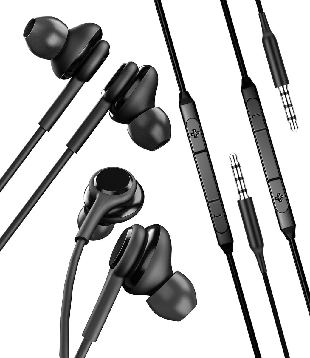 Smoakez - Bedrade Hoofdtelefoon - 3,5 mm Jack - Hoogwaardige Geluidskwaliteit - In-Ear - Draagbaar - Microfoon Inclusief - Geschikt voor Telefoon e...