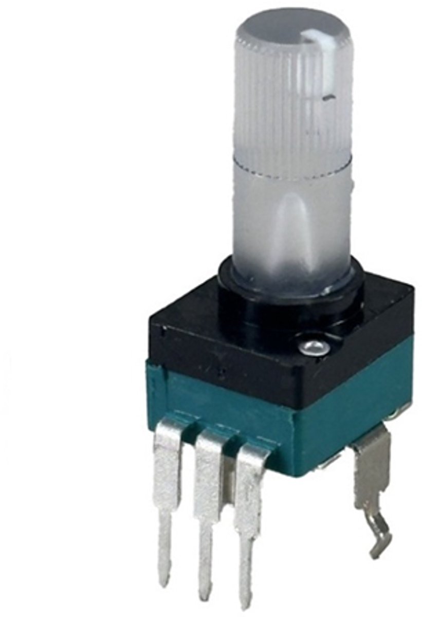 TAYDA A500K Ohm Logaritmische Potentiometer Clear Spline Shaft PCB Mount