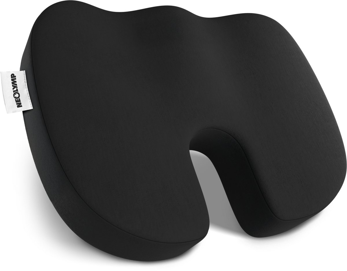 NEOLYMP Orthopedisch zitkussen Memory Foam – Staartbeenontlasting – Medium