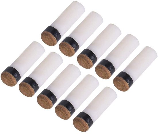 Dailygoody - Cue Tips - Reserveonderdelen - Ideaal voor biljartstick reparatie - 10 stuks - Biljart benodigdheden - Geschikt voor elke biljartliefhebb van Merkloos — afbeelding 3