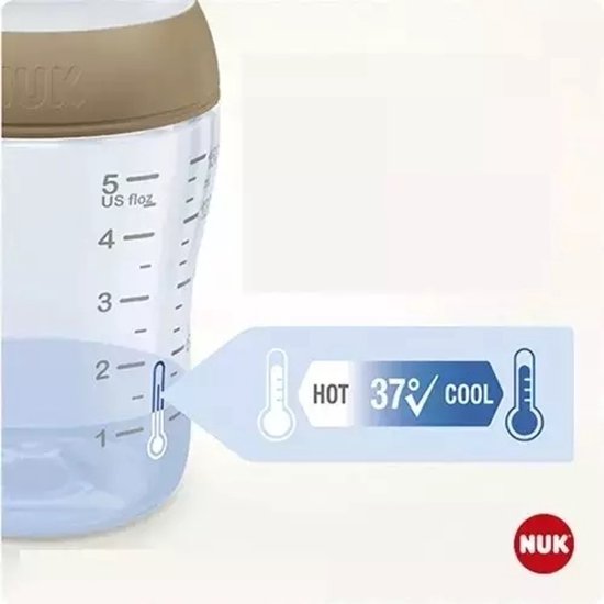 NUK Perfect Match Babyfles 260 ml - Siliconen Speen M - 3m+ - Disney Tijgertje van Merkloos — afbeelding 2
