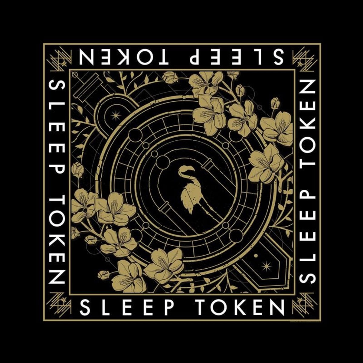 Sleep Token Even In Arcadia Crest Unisex Doek - zwart - Standard