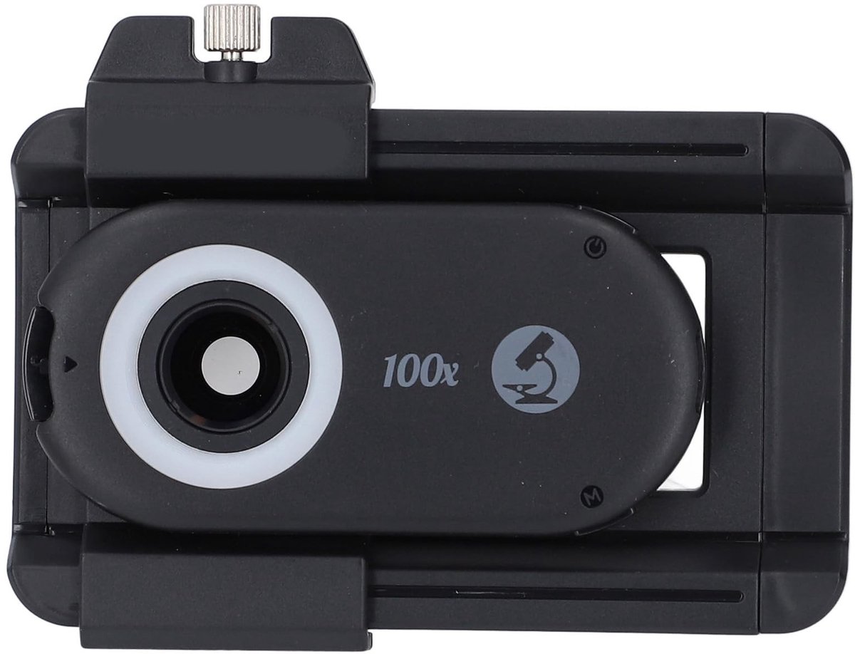 Jhubersproducts - Telefoonmacrolens - Professionele Smartphone Lens - Verbeterde LED-verlichting - Universele Macrolens - Geschikt voor iOS en Android