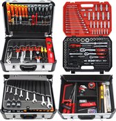 FAMEX 419-51 Gereedschapsset voor monteurs 369-delig - PROFESSIONAL - gereedschapskoffer, handgereedschap