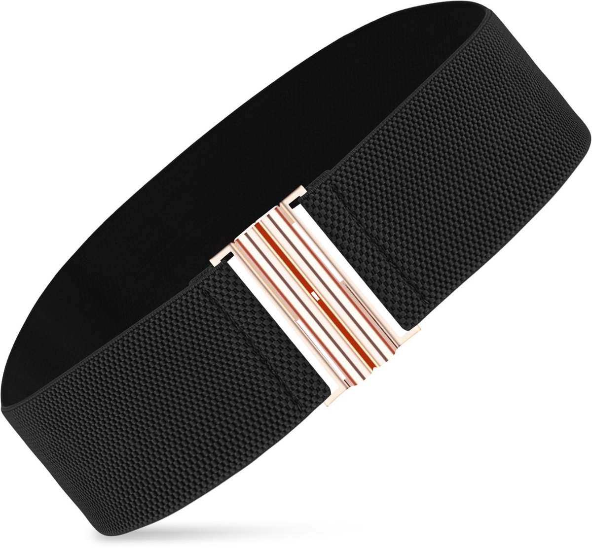 By shayne - Brede elastische riem - Stretch taille riem - Vintage cinch riem - Verstelbare tailleband - Damesriem - Geschikt voor jurken