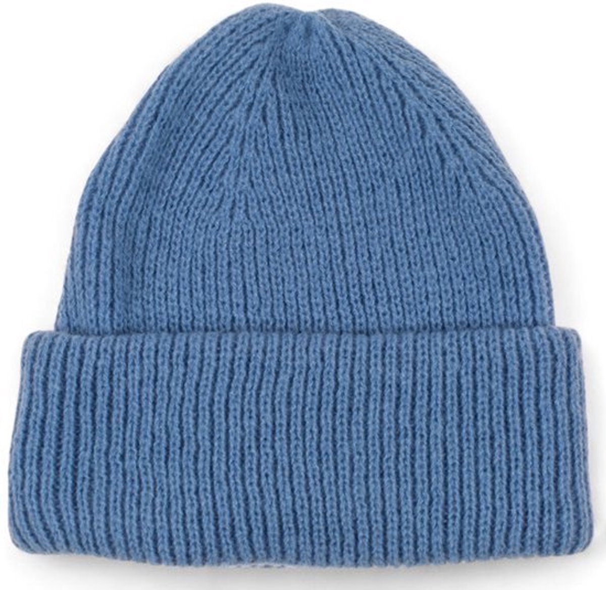 MIJOMA Winterbeanie - Cuff, Plain, 100% Polyester, Ribgebreid, Unisex, 80 g