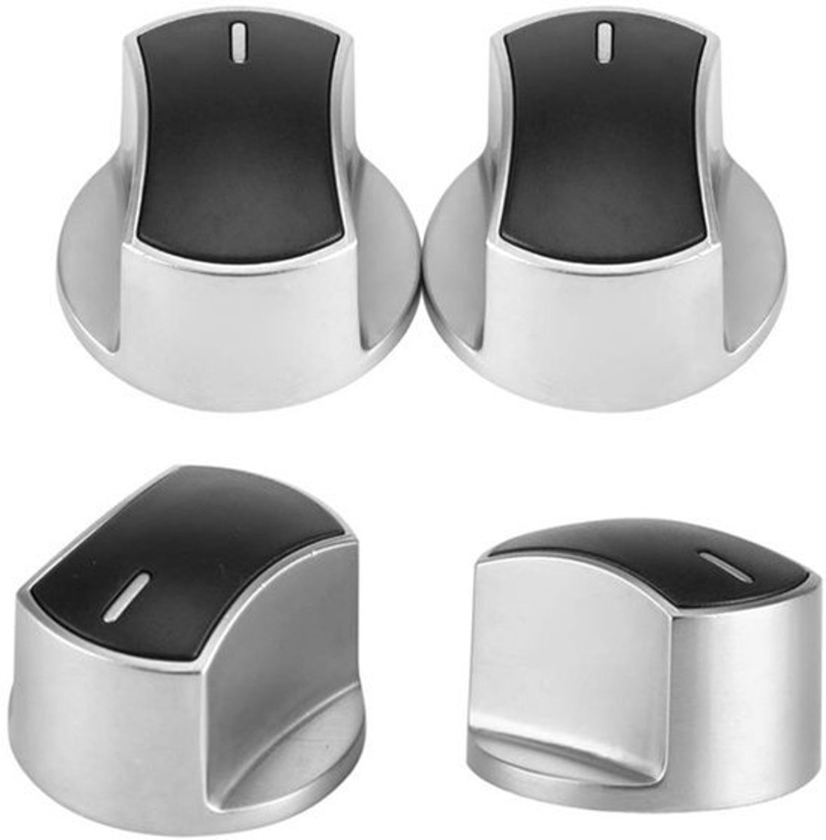 Stookknop - Gasfornuis Vervangingsknoppen - Stevig Zinklegering - Modern Design