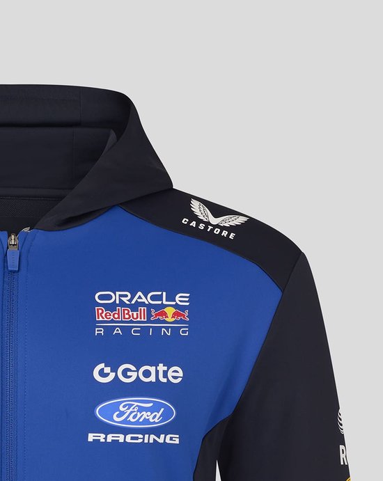 Red Bull Racing Teamline Hoody met Rits 2026 4XL - Max Verstappen - Isack Hadjar van Red Bull Racing — afbeelding 3