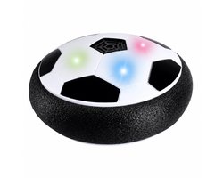BOECK Hover Voetbal – Zwevende Voetbal met LED Verlichting & Muziek – Indoor Air Soccer Ball – Veilig Soft Foam Rand – Cadeau voor Kinderen - Jongens & Meisjes