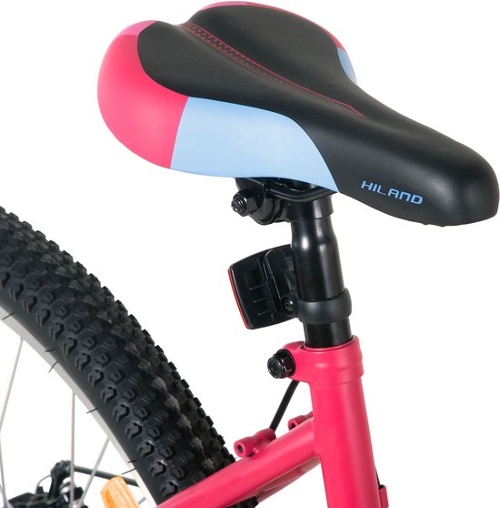 HILAND Mountainbike 26 inch - Dames MTB - 18 Versnellingen - Lage instap - Dubbele schijfremmen van Hiland — afbeelding 5