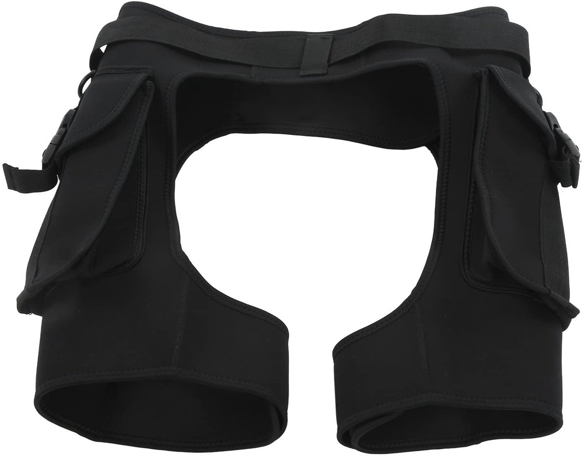 Dailygoods - wetsuit broek - neopreen duikshort - sneldrogend - technische duik - verstelbare tailleband - geschikt voor heren - Medium