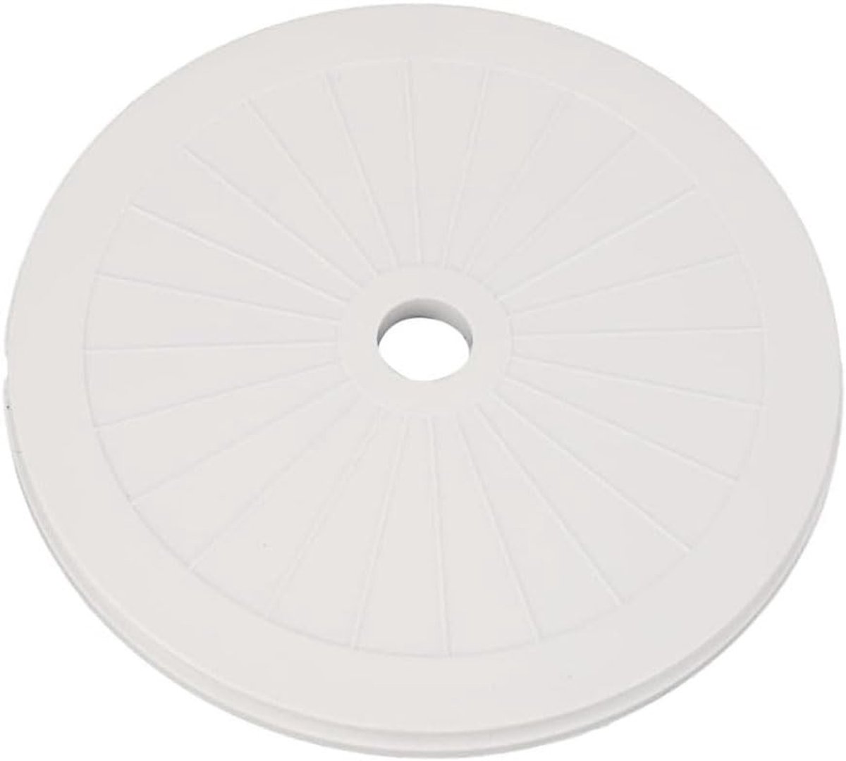 Dailygoods - Zwembad-skimmerdeksel - Ronde afdekking - Duurzaam en eenvoudig te installeren - 20 x 20 cm - Veilig en betrouwbaar - Geschikt voor zwemb