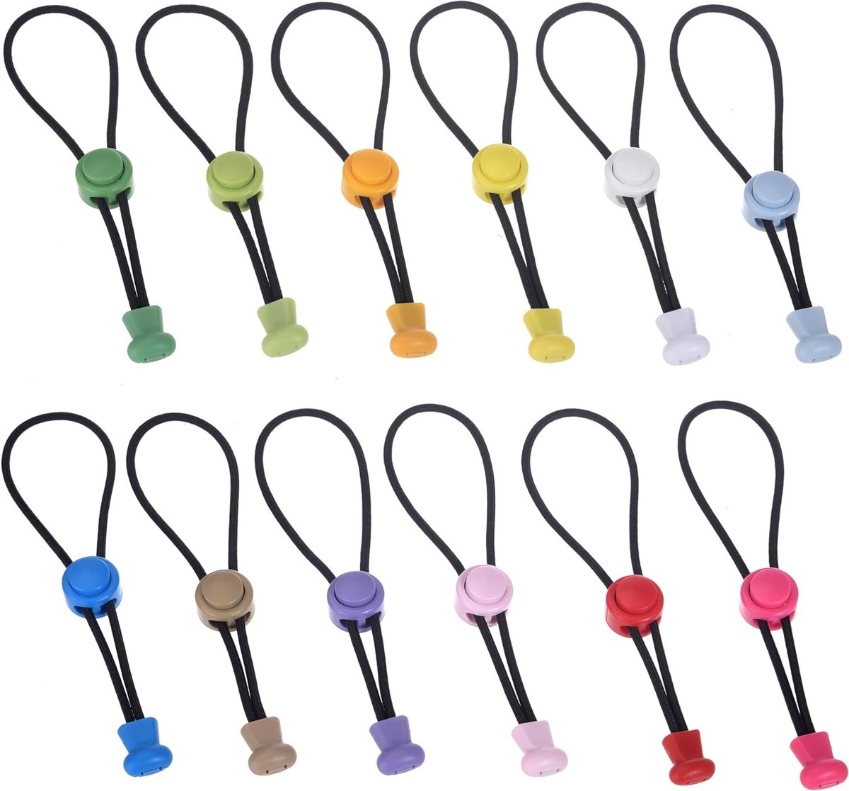 12 Stuks Verstelbare Voedselopslagclips - Plastic Zaksluiters voor Diepvries, Sandwich en Keukenorganisatie - Ideaal voor Peulvruchten en Snacks