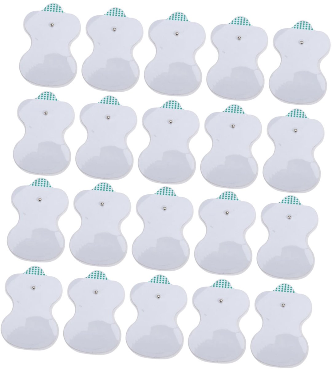 By shayne - Zelfklevende pads - Elektrode massage - Voor vervanging - 20 stuks - Ideaal voor pijnverlichting - Geschikt voor massageapparaten