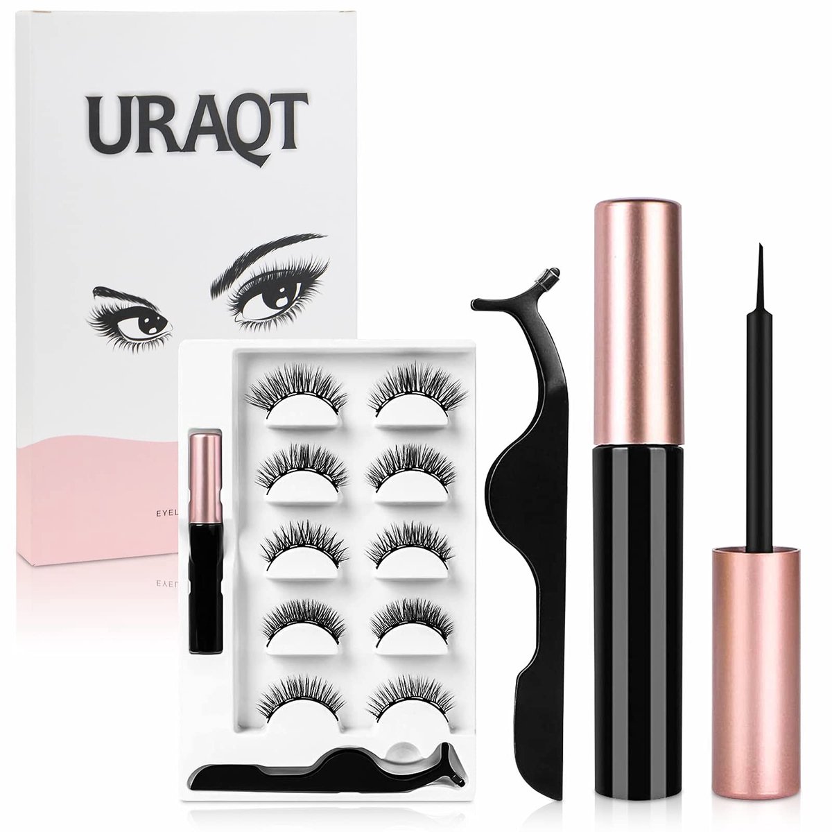 Store_9 - Valse Wimpers - Nepwimpers Met Natuurlijke Look - Herbruikbare Wimpers - Handgemaakt - Zachte Wimpers Voor Make-up