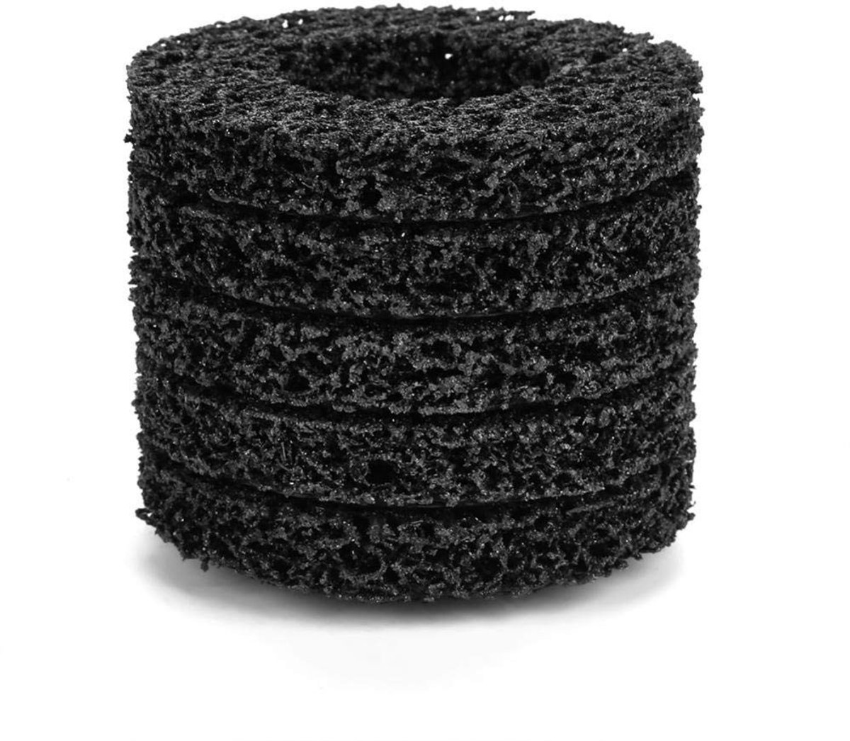 By shayne - Poly Strip Wheel Disc - 5x Schuur- en Schuurtool voor Verf en Roestverwijdering - 100mm Schuurdisc - Schuuraccessoires - Verfverwijdering.