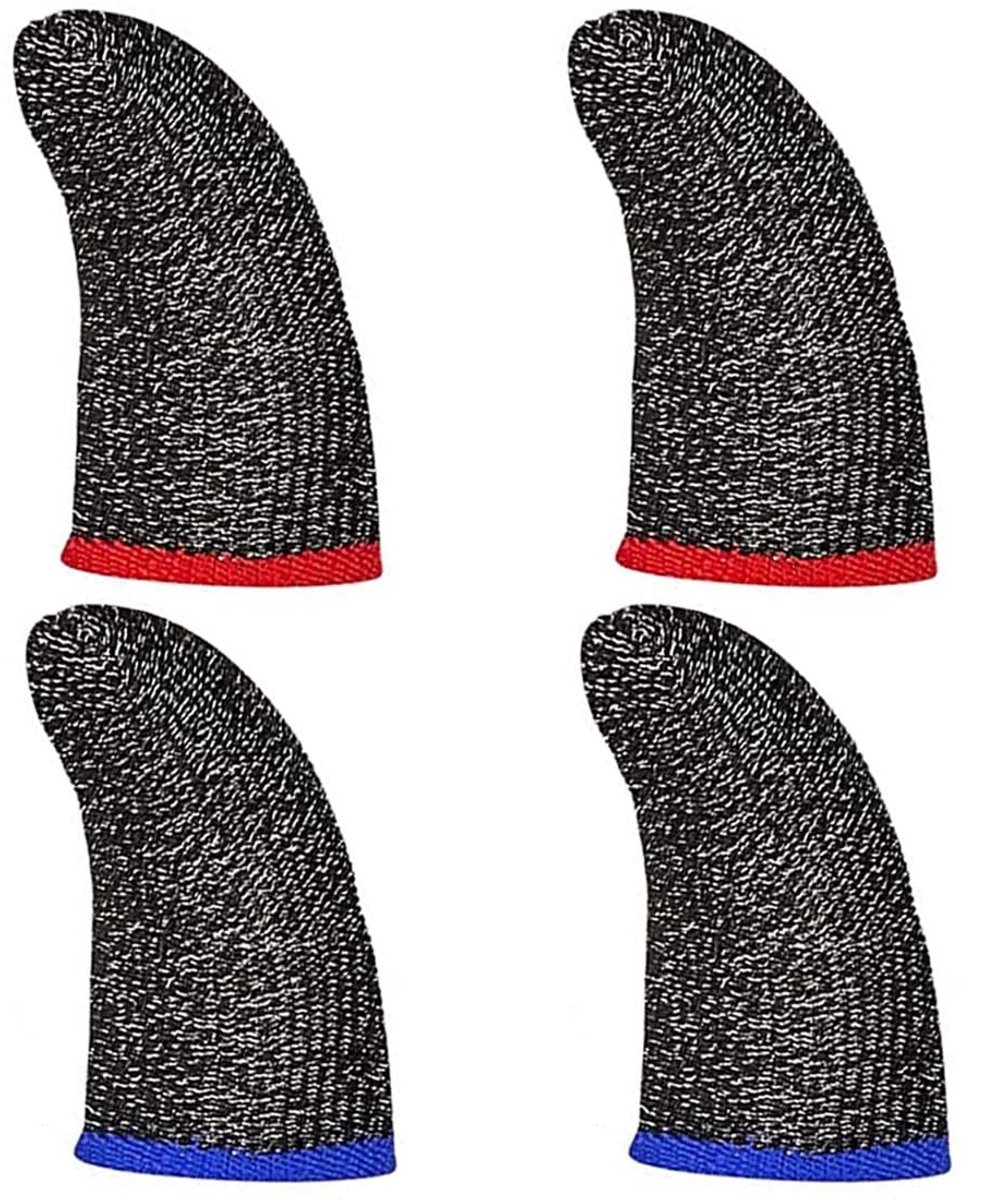 Vlemico - Game Vingersleeve - Touchscreen Duimhoes - Lichte en Ademend - Antislip en Zweetbestendig - Professionele Speelvingerafdekking - Ges...
