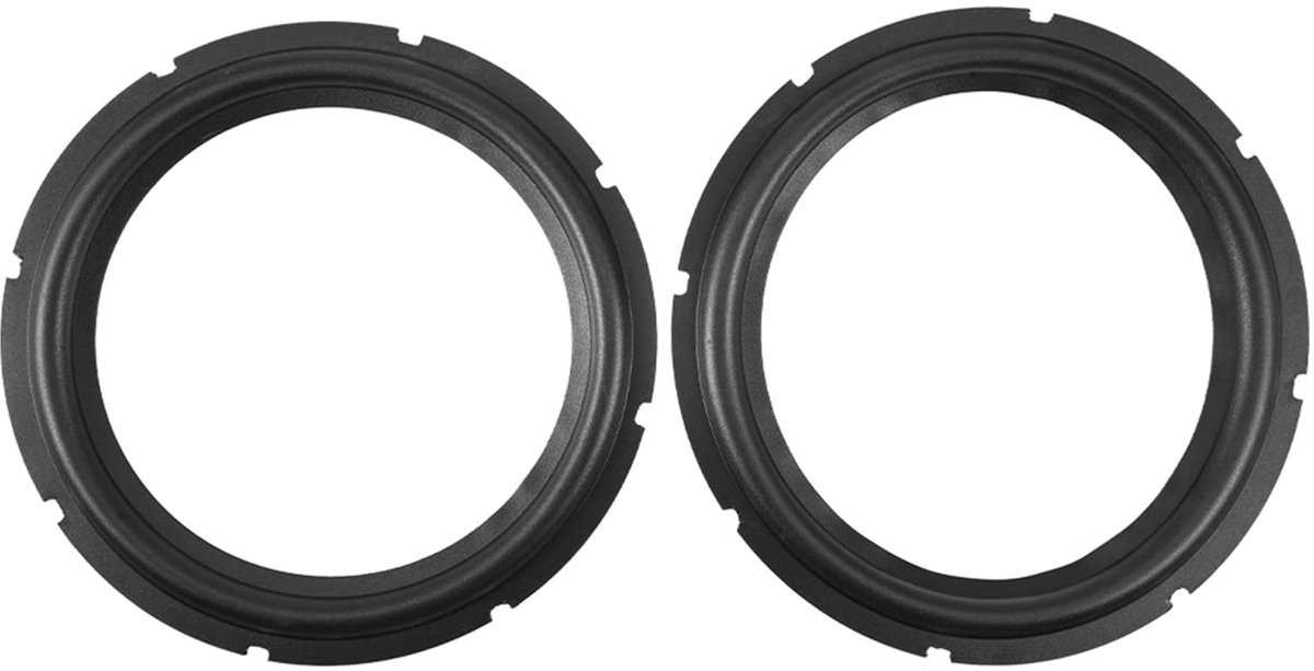 ONF3 - Speaker Surround Rubber Woofer Edge Vervangingsset - 10 Inch - 2 Stuks - Geschikt voor Audio - Vervangen van oude speakers