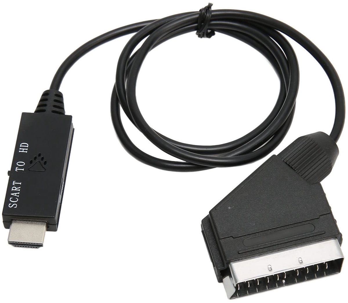 Allecto - naar HDMI Converter - 1080P 60Hz Resolutie - USB-voeding - Compact formaat - Geschikt voor TV - Ideaal voor oudere apparaten