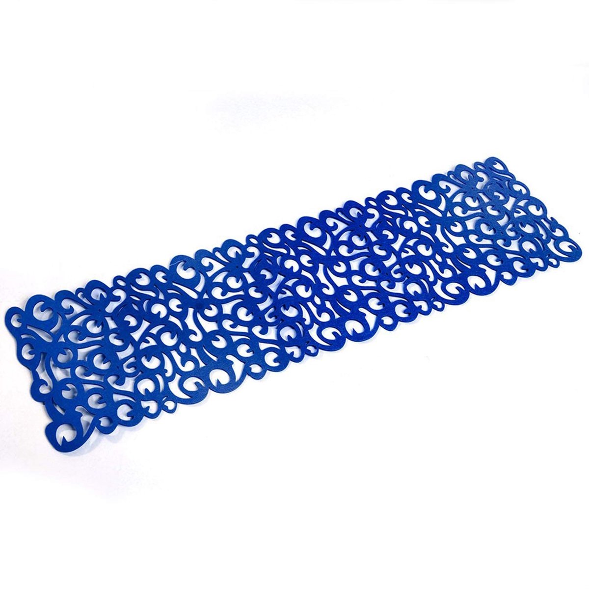Allecto - Tafelrunner - Elegant - Duurzaam - Blauw - 29 x 102 cm - Interieurdecoratie - Kleur - Modern