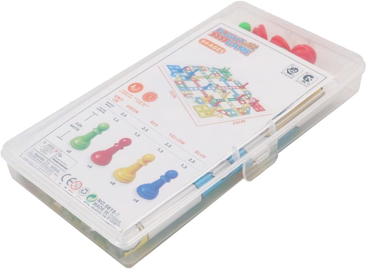 Traditioneel Ludo Bordspel voor 2-4 Spelers - Gezellig Familiemoment
