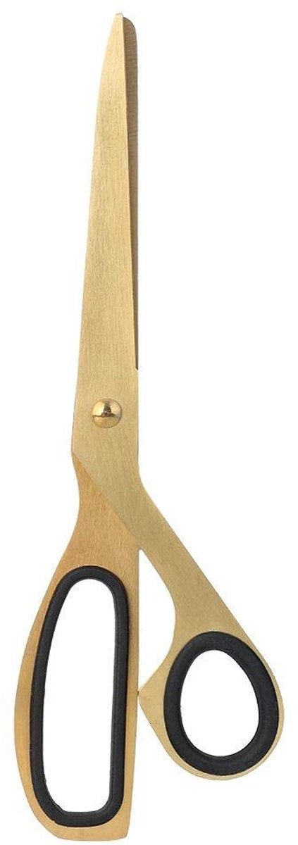 aladdien - Gouden schaar - Elegante schaar - Uniek design - Goud en zwart - Voor thuiskantoor en decoratie - Lichtgewicht en stijlvol