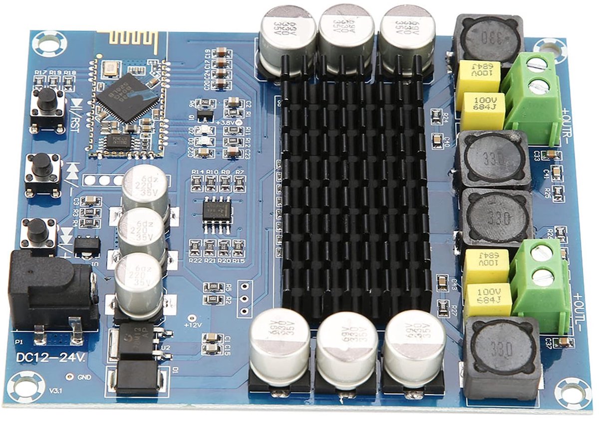 TPA3116D2 Bluetooth Audio Versterker 240W - Digitaal Amplifier Board met Hoge Efficiëntie