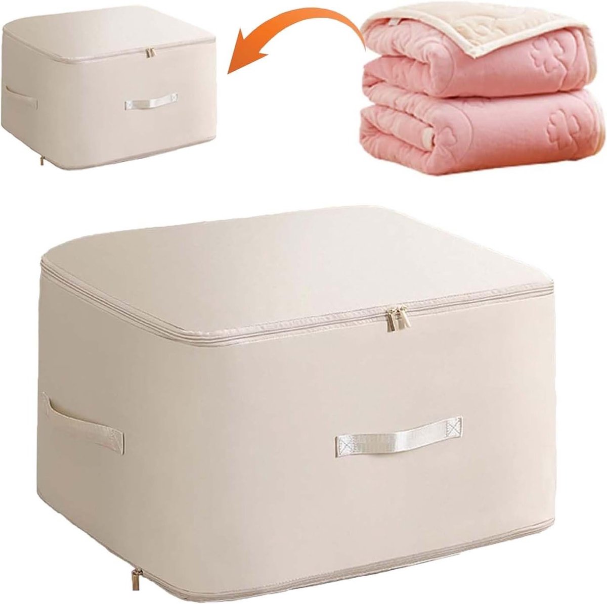 Ruimtebesparende Organizer voor Dekbedden en Kleding - 54 x 42 x 60 cm