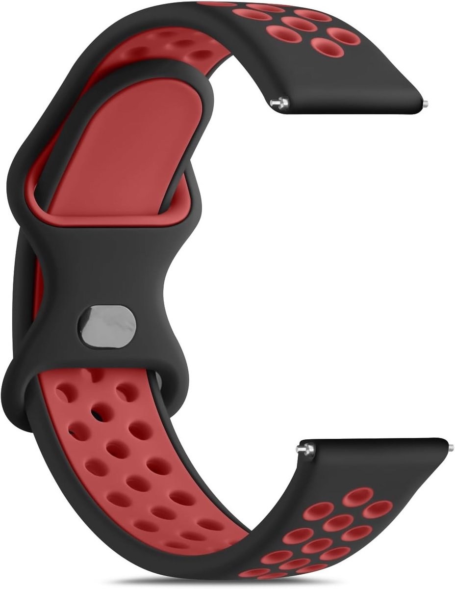 Sportieve 22mm Snelle Bevestiging Armband voor Garmin Venu 2, Venu 3 en Vivoactive 4 - Waterdichte Silicone Vervangarmband voor Forerunner 255 en 265