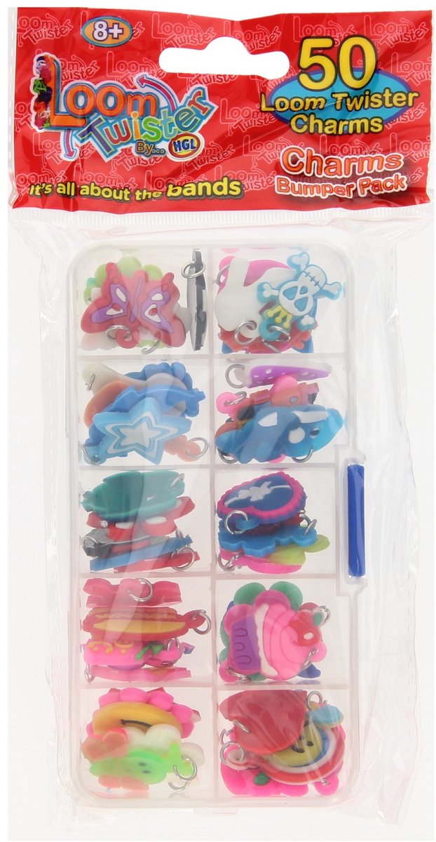 Loom Twister Loomhangers 50 Stuks Multicolor — cadeau in Spellen & Speelgoed - foto 8
