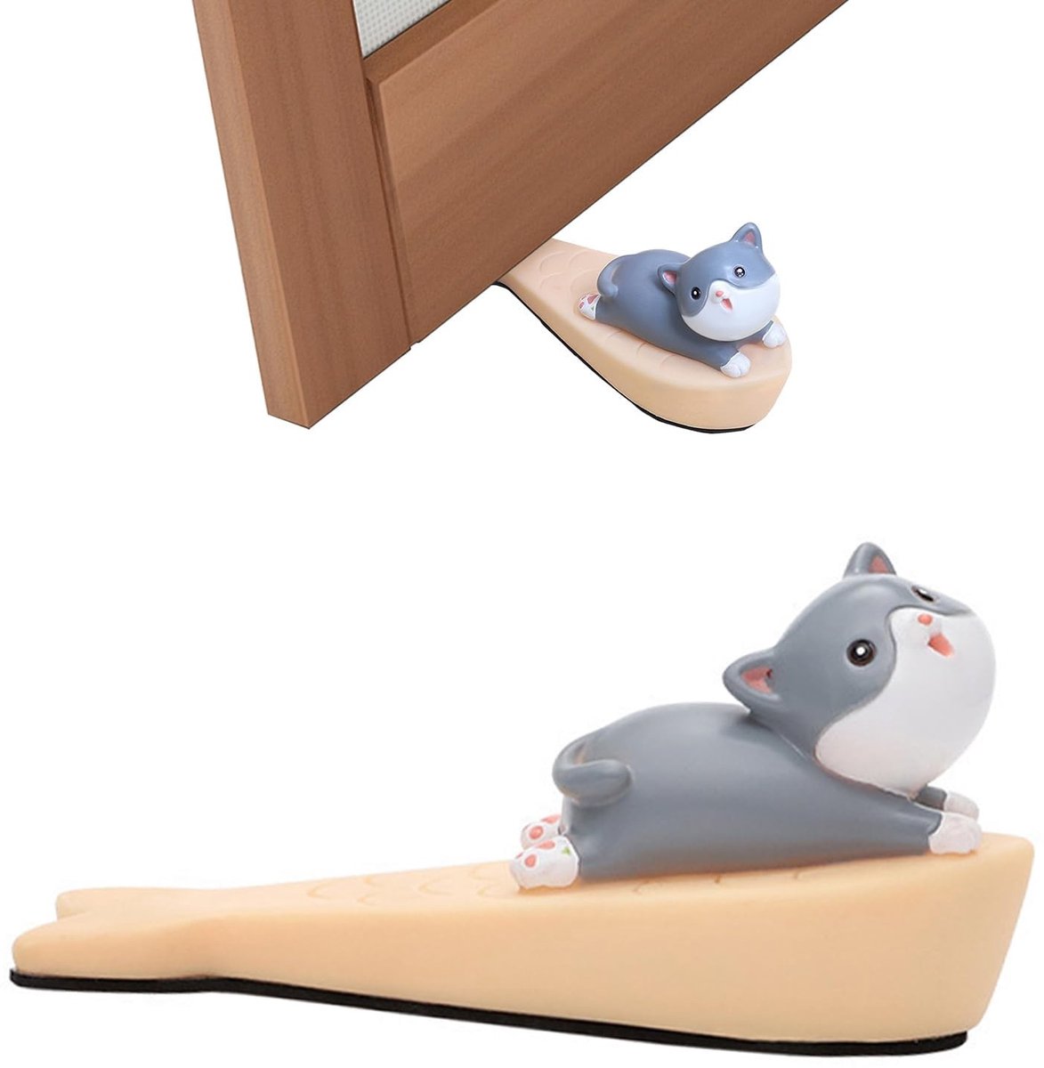 Allecto - Deurstoppers - Dierendeurstopper - Decoratieve deurstop - Katjes - Grappige deurstopper - Dierlijke vorm - Geschikt voor elke kamer