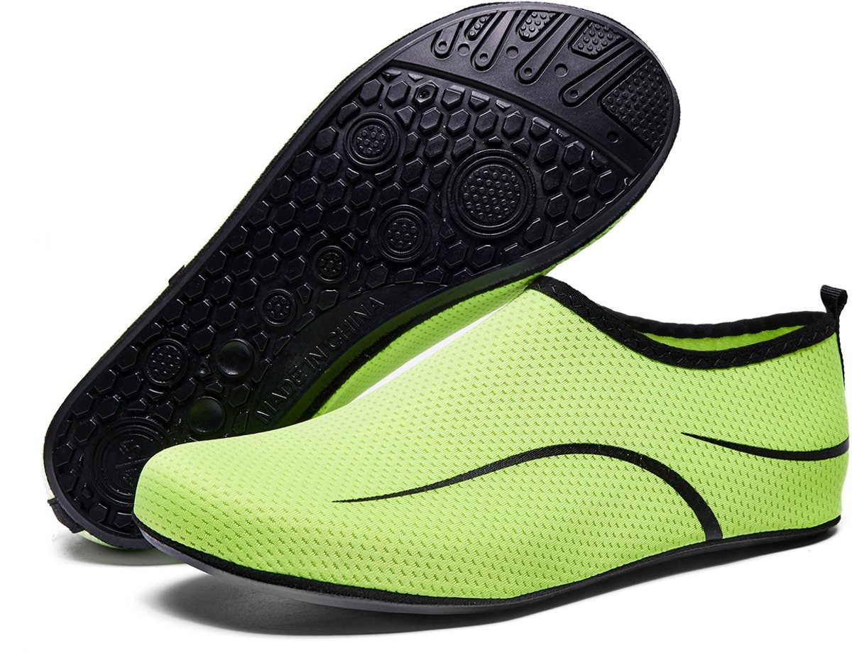 Unisex waterschoenen – Zwem-, watersport- & strandschoenen – Sneldrogend – Schoenen voor surfen & duiken – Lichtgewicht – Neopreen materiaal – Maat: EU 38-39