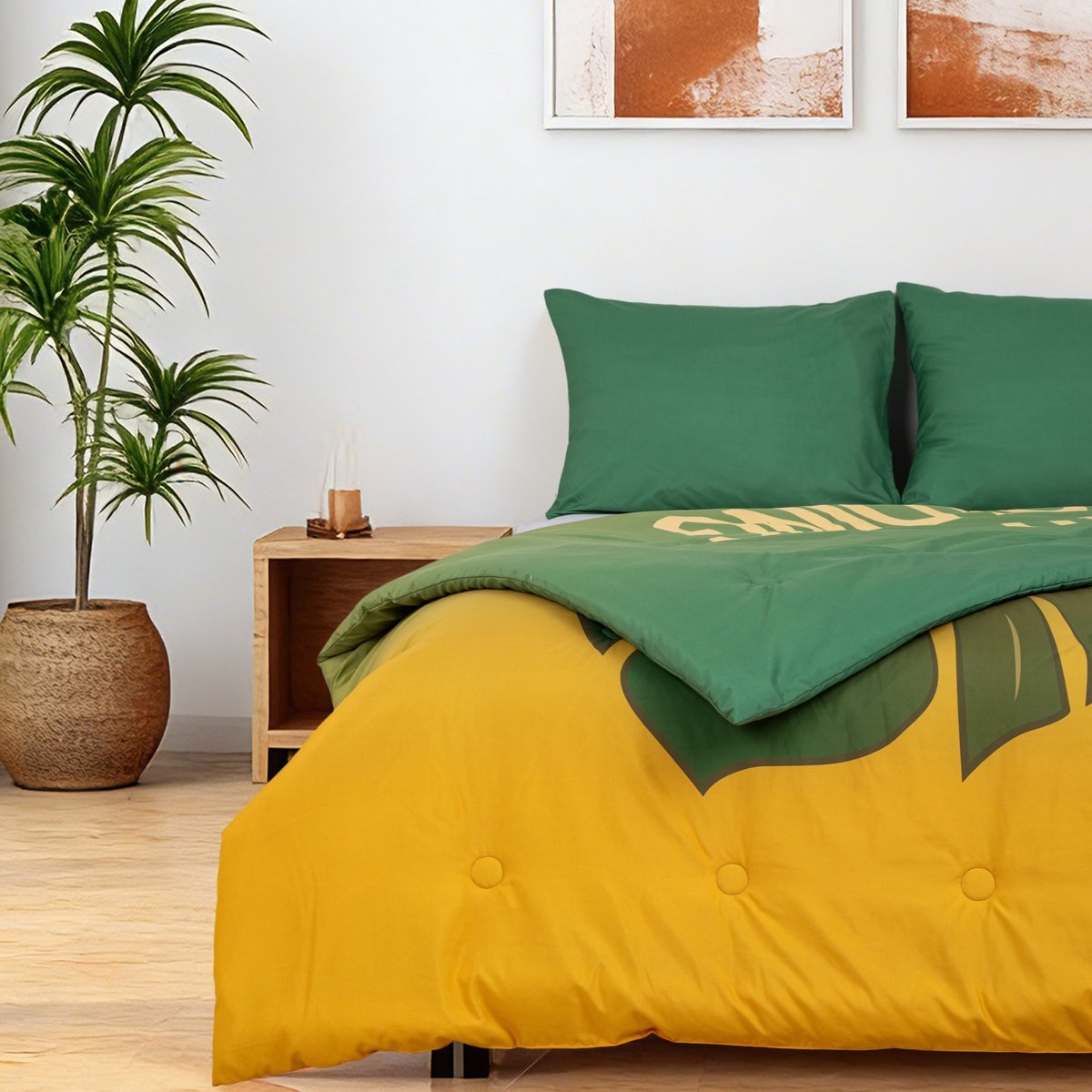 Take-it-Lazy - The Zen Dreamer - Het hoesloos dekbed zonder overtrek |vaste hoes |wasbaar