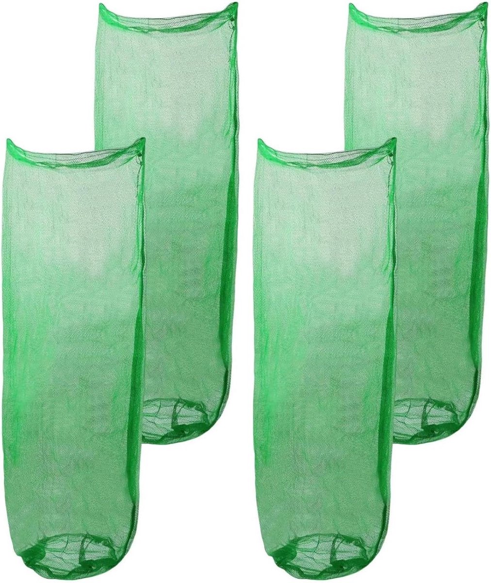 Tuinafvalzak - Grote Opruimzak - Tuinonderhoud - Trekkoord Sluiting - 70 x 120 cm - Groen