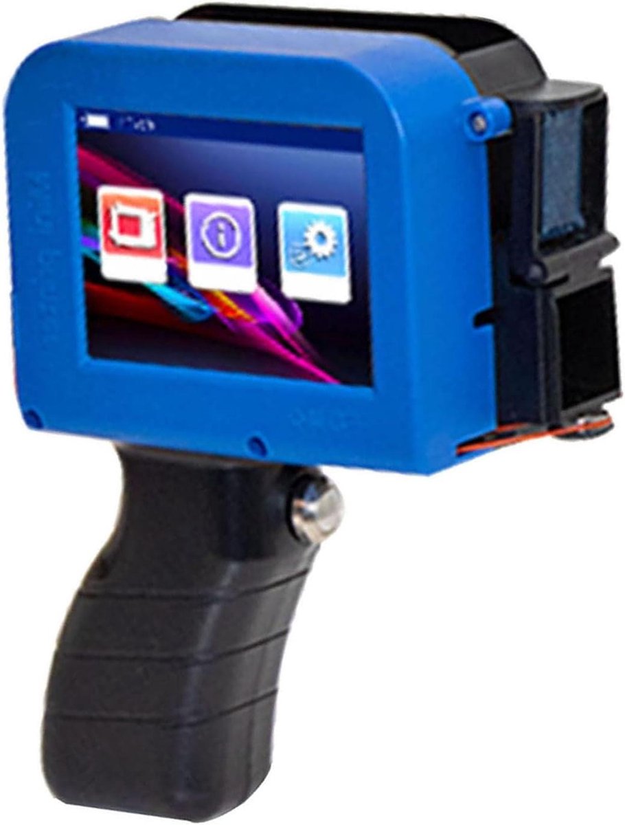 Inkjet Printer - Handheld Printer - Tekst Afdrukken - HD Touchscreen - 27x21x7 cm - Zwart