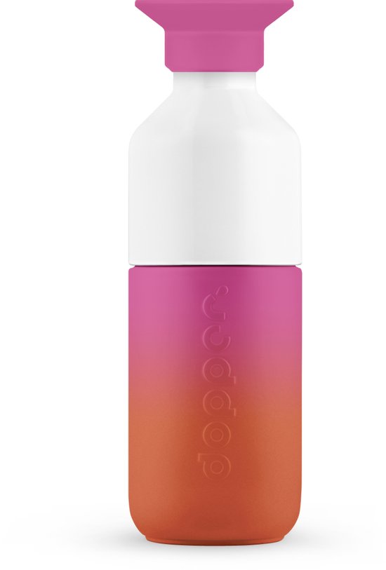 Dopper Steel Drinkfles 350 ml - Sunset Pink