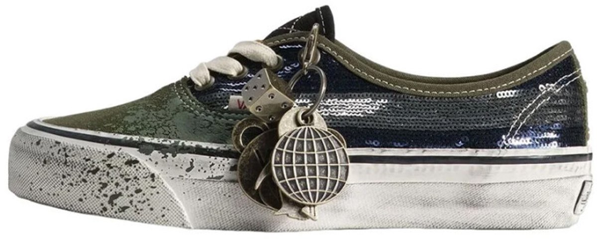 Vans Premium Authentic La Habana Green Blue - Maat 43