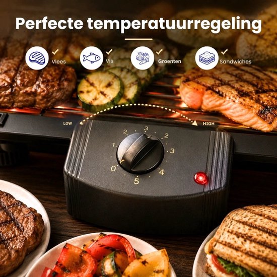 Hausberg Elektrische Barbecue HB-530