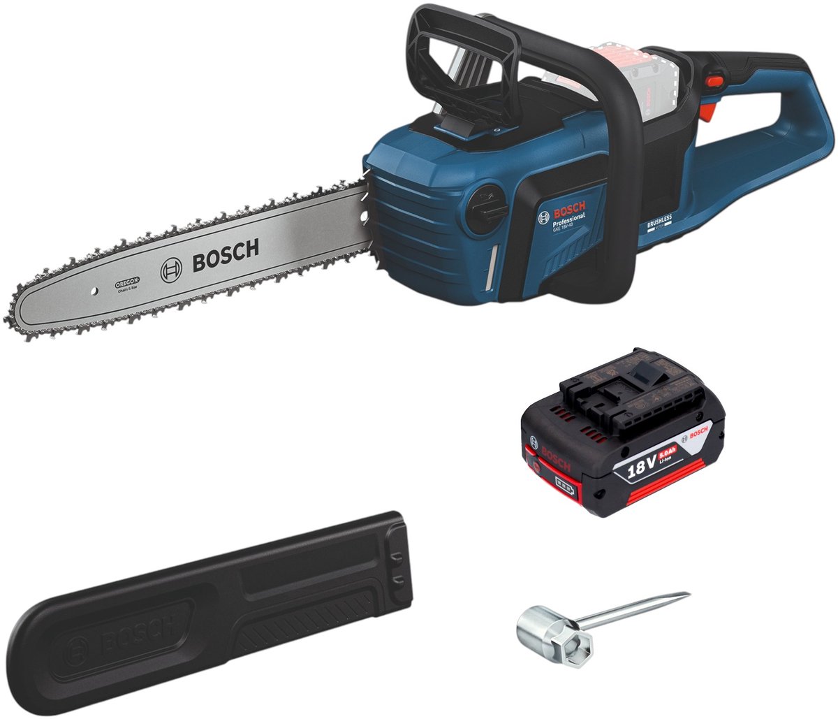 Bosch GKE 18V-40 Professionele accu-kettingzaag 18 V 40 cm borstelloos ( 06008D3000 ) Solo - zonder accu, zonder oplader