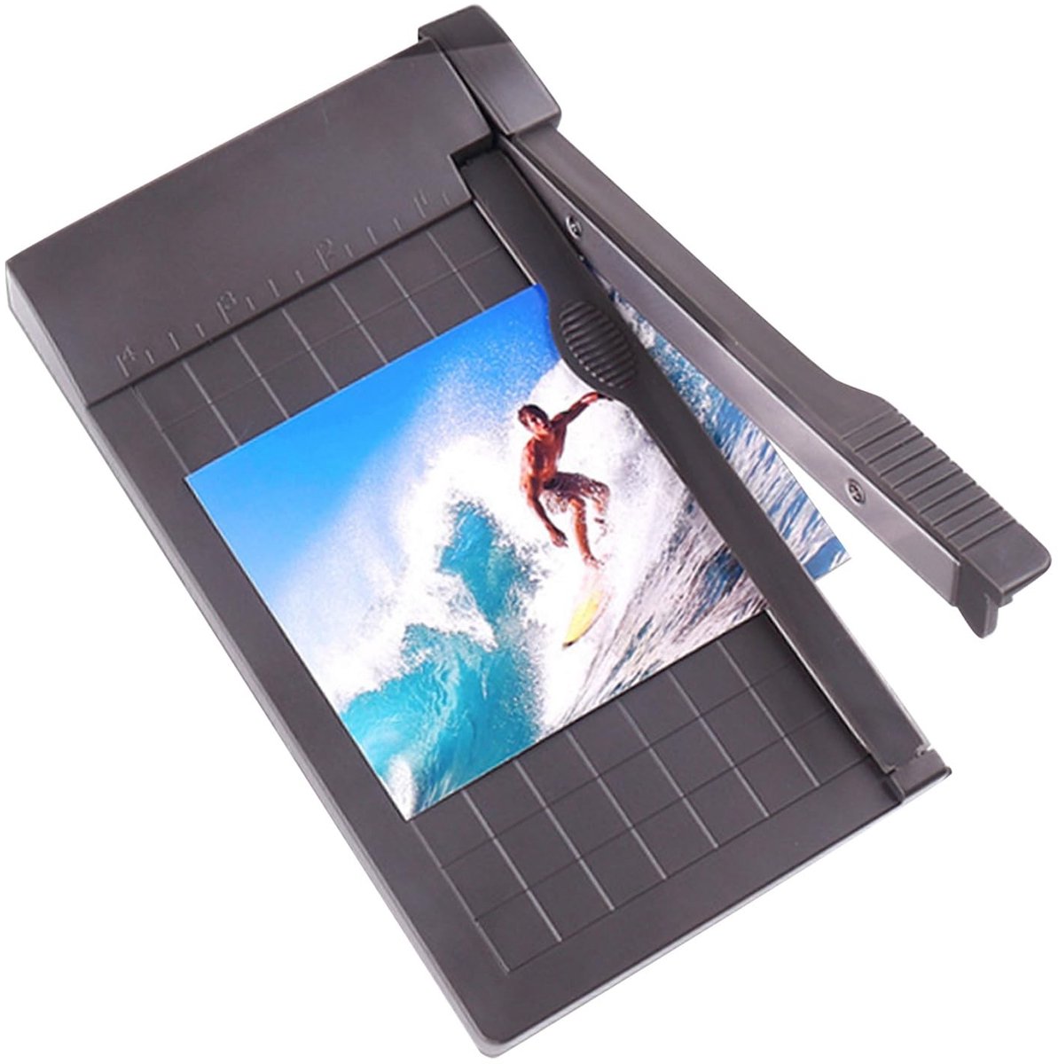 MTTproducts- Papiersnijder Draagbaar - A5 Snijmachine - Kunststof - Instelbare Snijgrootte - Nauwkeurig Snijden - 16 cm Snijbreedte - Papiertrimmer