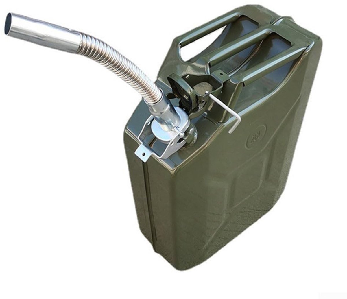 NTH products- Giettuit Flexibel 30cm - Metalen Tuit - Geschikt voor Jerrycans 5L/10L/20L - Lekvrije Afdichting - Hoogwaardige Kwaliteit - Uitloopmondstuk