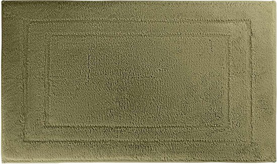 Yumeko badmat deluxe olive groen 60x100 - Biologisch & ecologisch