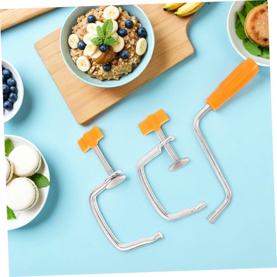 Pastamachine Onderdelen - Vervangingsset Handgreep - Zelf Pasta Maken - Universele Tafelklem - Diverse Maten - Diverse Kleuren van Pastamachine — afbeelding 4