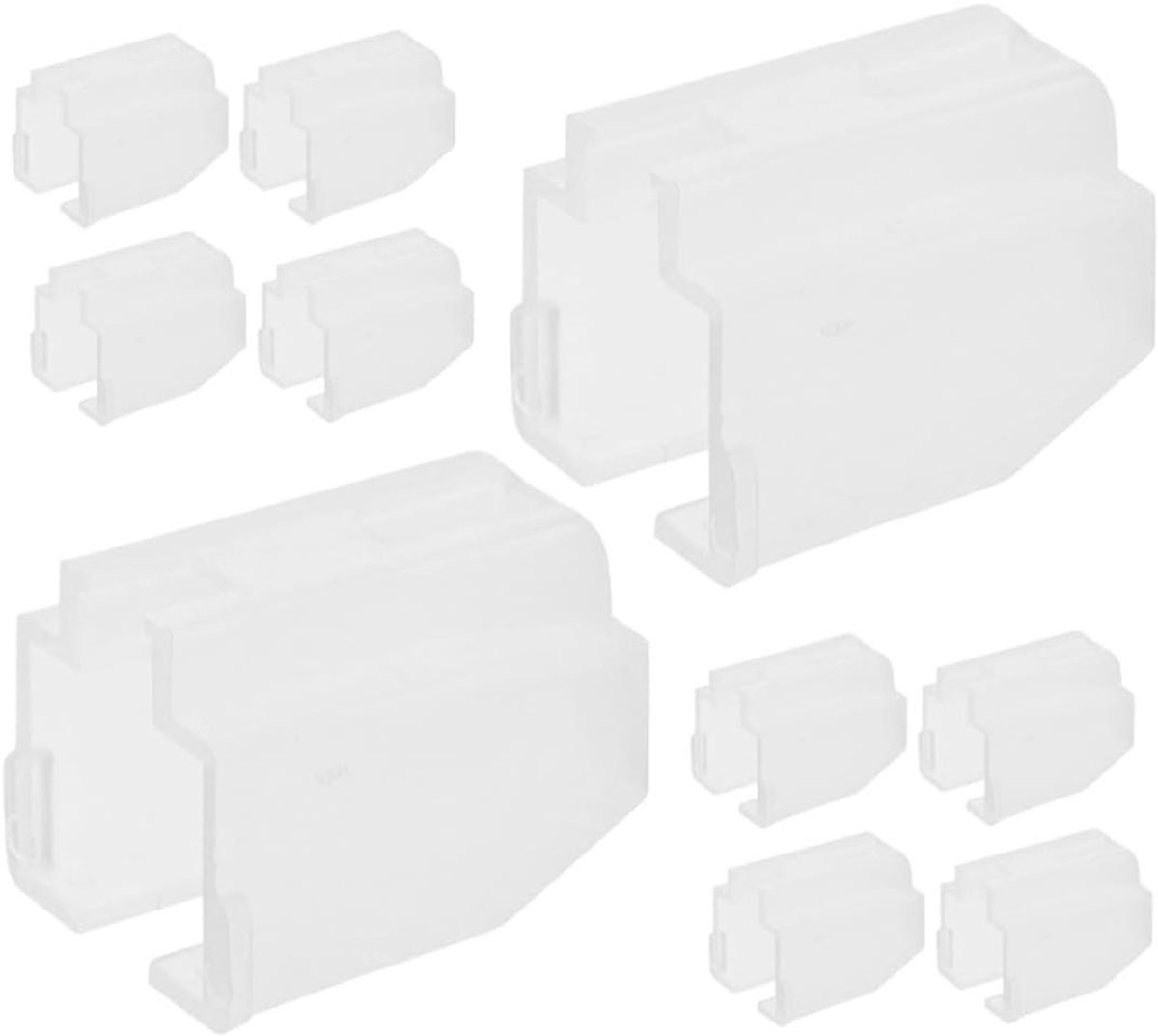 Naald Beschermers - Stylus Covers - Naalden Beschermen - Duurzaam Plastic - 10 Stuks - Transparant