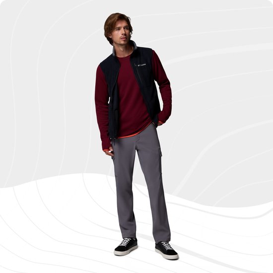 Gilet polaire Columbia Fast Trek™ pour homme - Noir