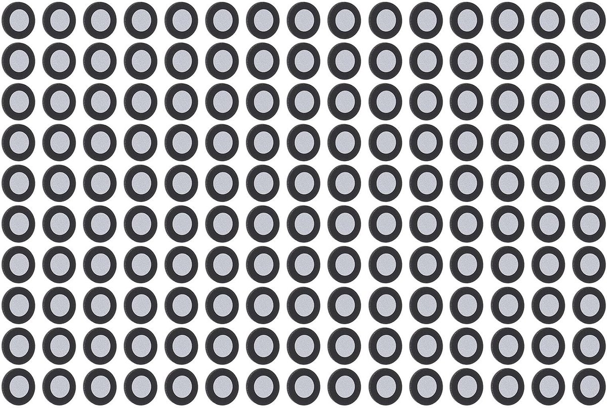 ZEYNOMAX- Reflecterende Marker Hoog Reflectievermogen - Magnetische Marker - Herbruikbare Markeringen - 150 Stuks - Nauwkeurige Positionering - Voor 3D-Scannen - 3D-scanmarkers